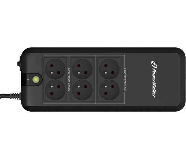 POWERWALKER OFFLINE 600VA 6X 230V PL OUT APFC - Wygląd Listwy VFD 600 APFC FR - 253670 - zdjęcie 2
